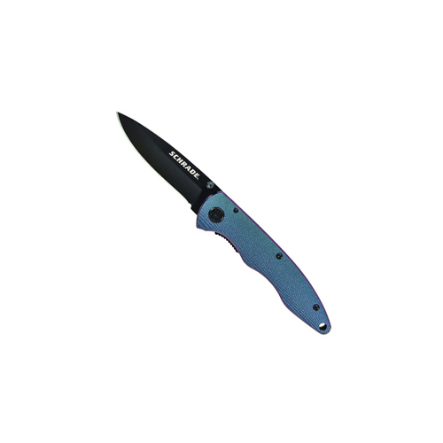 Schrade Color Shifting Aluminum Handle 7.80 inch Folding Knife