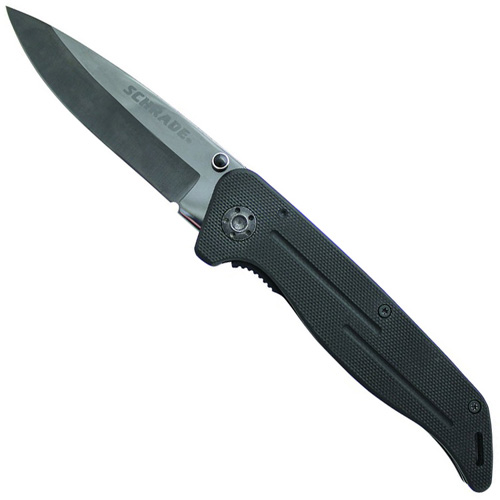 Schrade Ceramic Black G10 Handle 7.80 inch Folding Knife