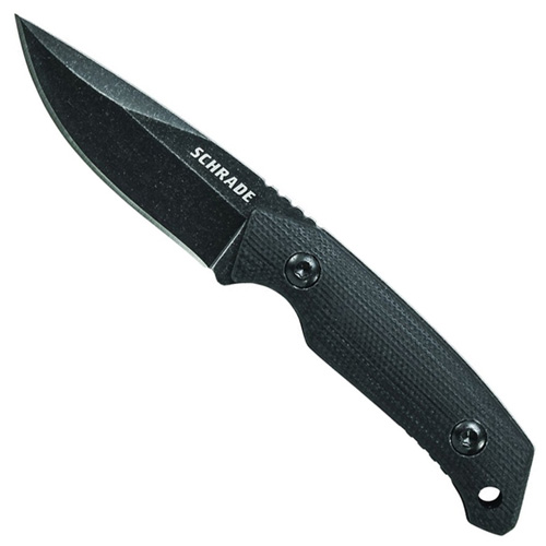 Schrade Mini Full Tang Drop Point G-10 Handle Fixed Blade Knife