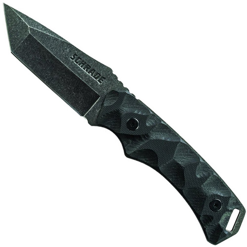 Schrade Stainless Steel Stone Wash Tanto Fixed Blade Knife