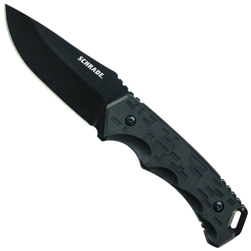 Schrade Full Tang Clip Point TPE Handle 9.40 Inch Fixed Blade Knife