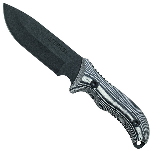 Schrade Frontier 5 Inch Full Tang Drop Point Fixed Blade Knife