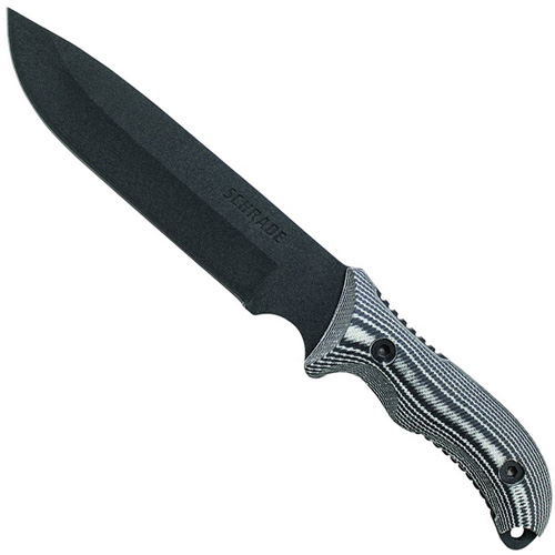 Schrade Frontier Full Tang Micarta Handles 12.37 Inch Fixed Blade Knife