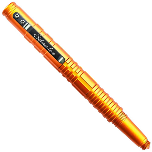 Schrade Survival Tactical Pen with Ferro Rod And Survival Orange Whistle