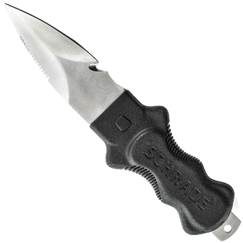 Schrade 9Cr14Mov High Carbon Stainless Steel Spear Point Dive Fixed Blade Knife