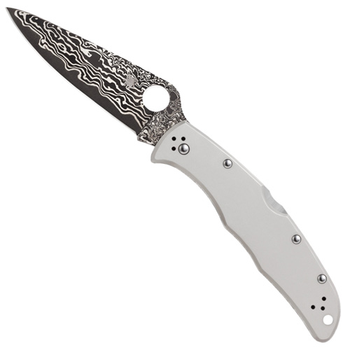 Spyderco Endura 4 TI Damascus Folding Knife