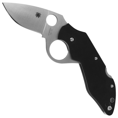 Spyderco Introvert Black G10 Folding Knife