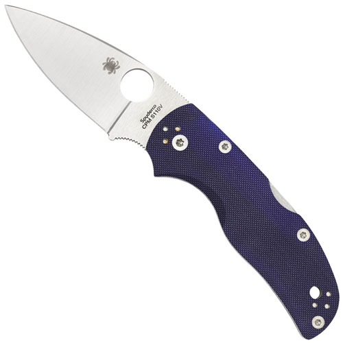 Spyderco Native 5 Plain Purple  Folding Knife