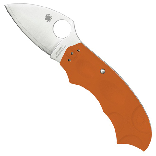 Spyderco Meerkat FRN Handle Folding Knife - Orange