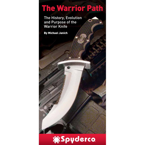 Spyderco Warrior Booklet Fixed Blade Knife