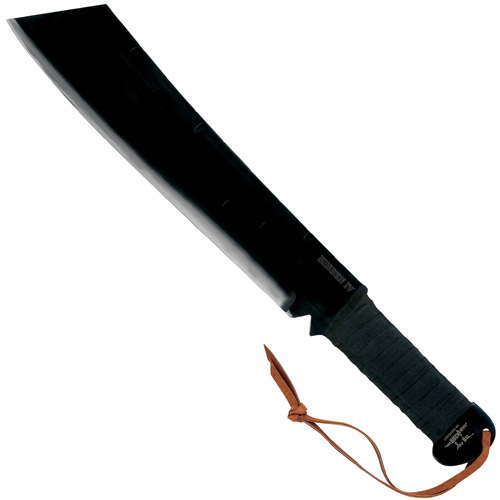 Gil Hibben IV Machete Knife and Leather Sheath