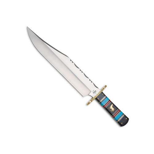 United Cutlery Frontier Howling Wolf Bowie With Sheath