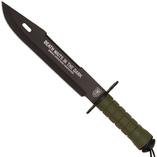 United Cutlery Soa Death In The Dark Survival Knife With Sheath