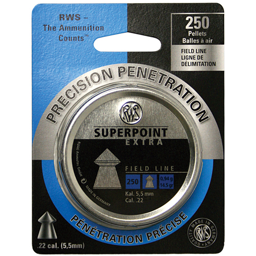 RWS Superpoint 0.22 Caliber Airgun Ammunition