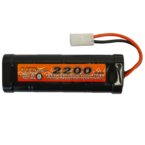 2200mAh 9.6V NiMH Airsoft Battery