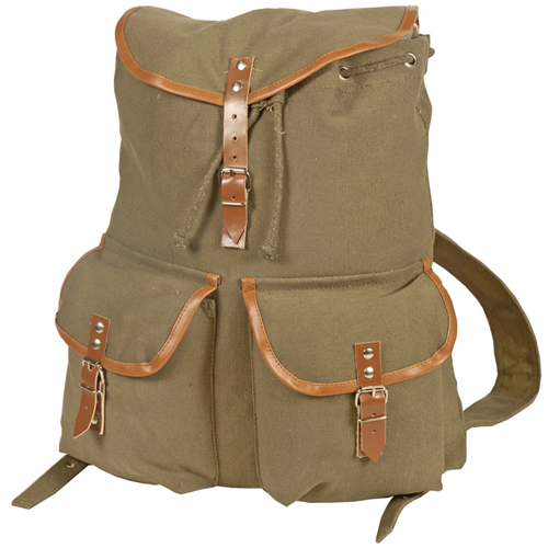 Camper Canvas Backpack (Olive)