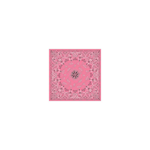 Pink Paisley Bandanna