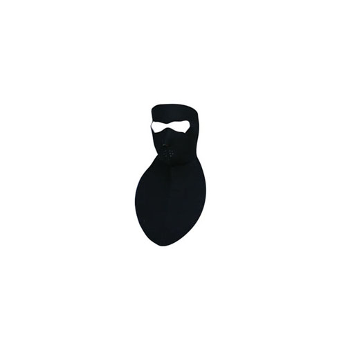 Neoprene Neck Shield Black Face Mask