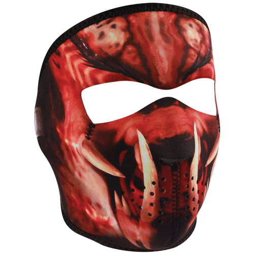 Neoprene Slayer Masked Reverses to Slayer Unmasked