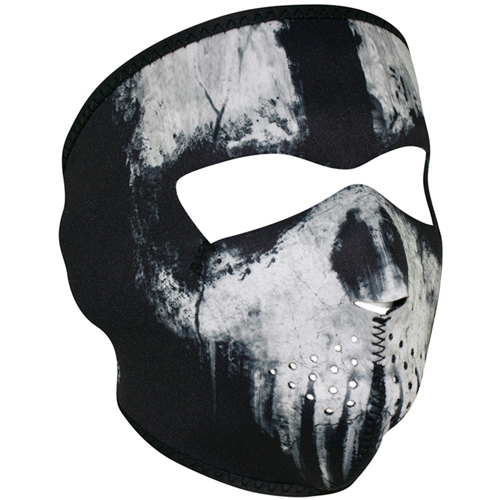 Skull Ghost Reversible Face Mask