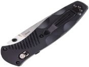 Benchmade Barrage Axis-Assisted 3.6 Inch Satin Plain Blade Folding Knife