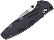 Benchmade Barrage Axis-Assisted 3.6 Inch Satin Plain Blade Folding Knife