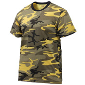 Colored Camo Mens T-Shirts