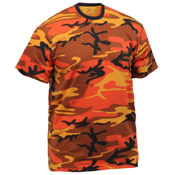 Colored Camo Mens T-Shirts