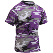 Colored Camo Mens T-Shirts