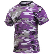 Colored Camo Mens T-Shirts