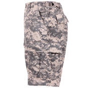 Mens Camo Combat Military BDU Shorts