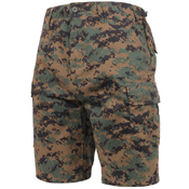 Mens Camo Combat Military BDU Shorts