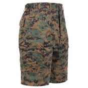 Mens Camo Combat Military BDU Shorts