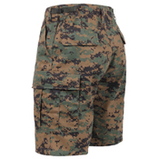 Mens Camo Combat Military BDU Shorts