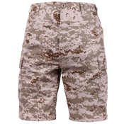 Mens Camo Combat Military BDU Shorts