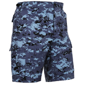 Mens Camo Combat Military BDU Shorts