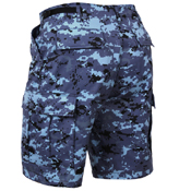 Mens Camo Combat Military BDU Shorts