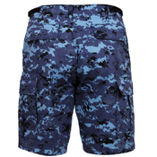 Mens Camo Combat Military BDU Shorts