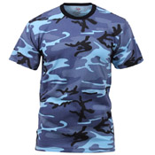 Colored Camo Mens T-Shirts