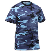 Colored Camo Mens T-Shirts