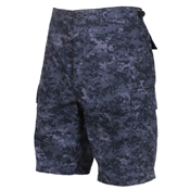 Mens Camo Combat Military BDU Shorts